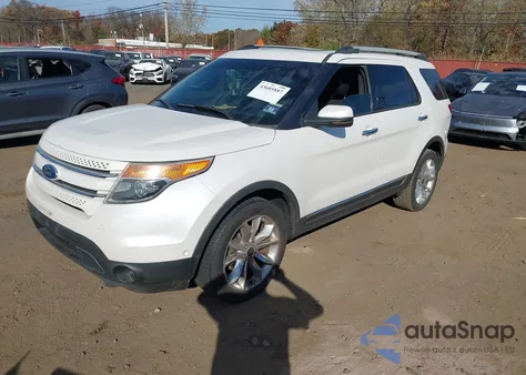 2012 Ford Explorer Limited из США, поврежденный, VIN 1FMHK8F84CGA78474